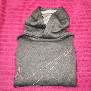 GIRLS/KIDS SZ LG NIKE FLEECE LINED HOODIE.